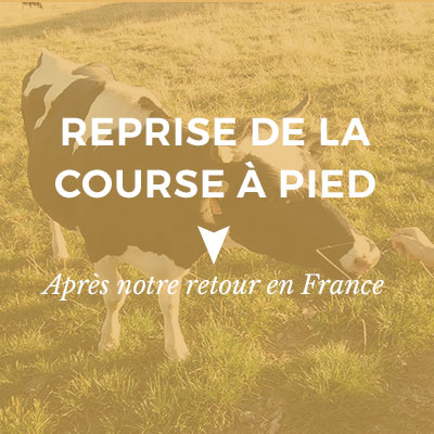 Reprise de la course à pied après 3 mois d&rsquo;arret