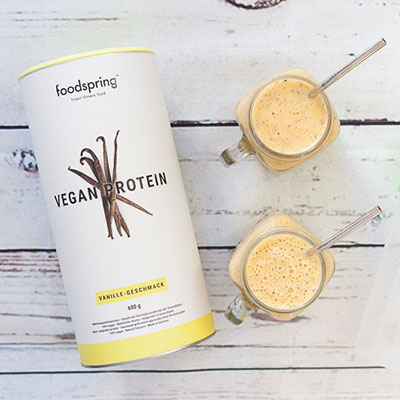 Smoothie de récupération avec les protéines végétales Foodspring