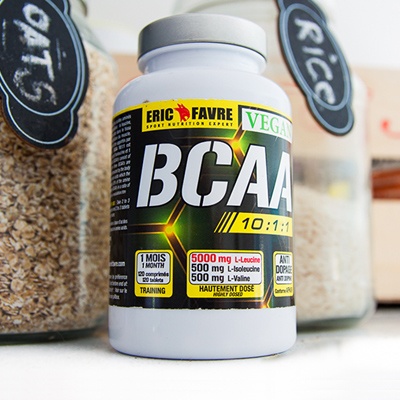 Compléments alimentaires BCAA 10:1:1 Vegan Eric Favre