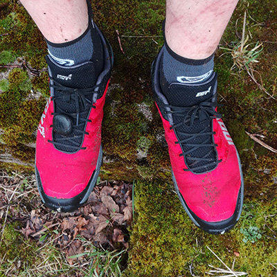 Les chaussures Inov-8 X-Talon 225 pour affronter la boue et la neige