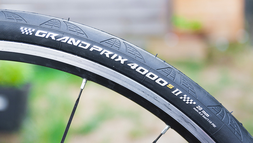 Test des pneus route Continental Grand Prix 4000S II en section 28 mm