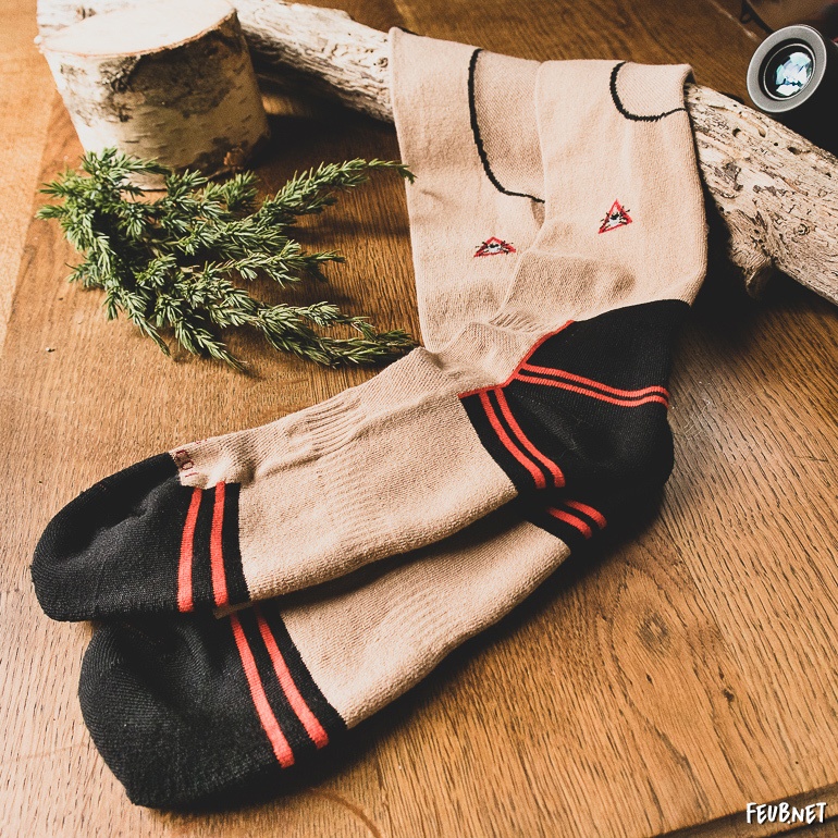 Test des chaussettes hautes Labonal anti-tiques