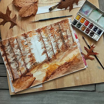 Mes conseils de débutant en peinture à l&rsquo;aquarelle