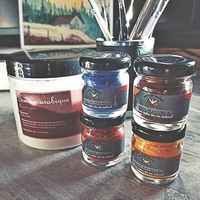 Les pigments dans la peinture à l&rsquo;aquarelle