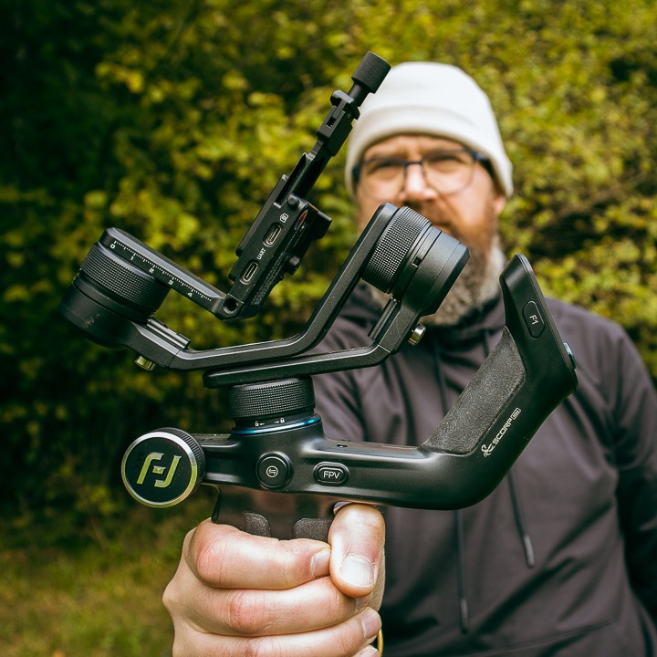 Test gimbal FeiyuTech SCORP Mini